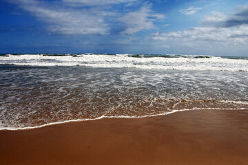 Beach, Mediterranean sea, Mediterranean coast in Spain
