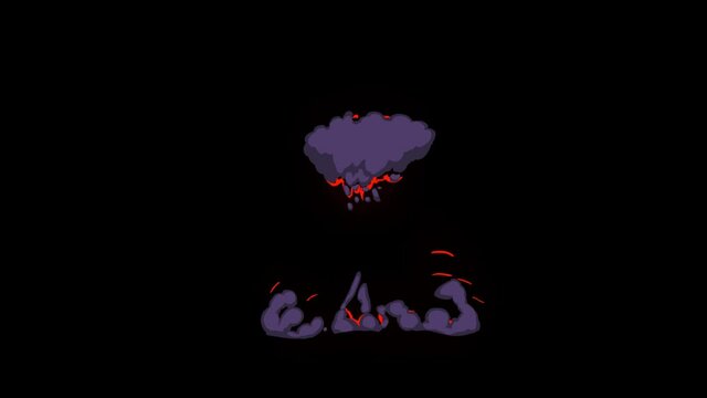 4k cartoon explosion elements pack.
Hand drawn flash fx fire and smoke with alpha layer.