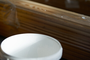 Bucket construction tools repair facility work improvement