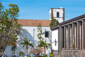 church inFunchal (in Portuguese Igreja do Colégio de Praça do Município de Funchal) Madeira island Portugal