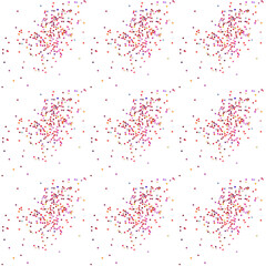 Fototapeta premium seamless pattern of shiny multi-colored confetti stars