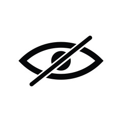Hide Vector icon eye icon