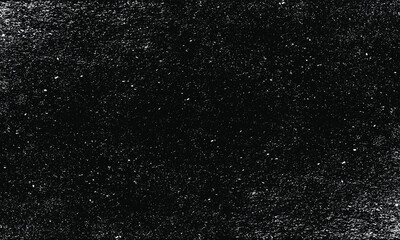 Dark, uneven black and white texture vector. Distressed overlay texture. Grunge background. Abstract textured effect. Vector Illustration. Black isolated on white background. EPS10.