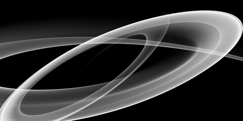  Abstract Black And White Wave Design
