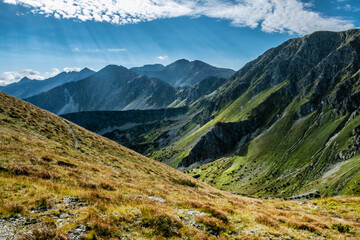 Western Tatras scenery, Slovakia, hiking theme