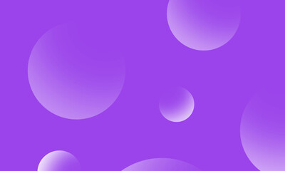 Purple circles gradient on violet abstract background. Modern graphic design element.