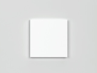 Blank book cover mockup