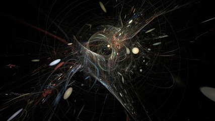 The colors in the series, awesome digital art paint. Background consists of fractal color texture and is suitable for use in projects on imagination, creativity and design.