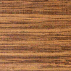 Exotic zebrano wood background