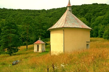 Kalwaria Pacławska, Droga Krzyżowa, Kapliczka, Stacja, Kościół, Klasztor, Zakon,  © woodyd