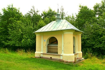 Kalwaria Pacławska, Droga Krzyżowa, Kapliczka, Stacja, Kościół, Klasztor, Zakon,  © woodyd