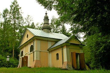 Kalwaria Pacławska, Droga Krzyżowa, Kapliczka, Stacja, Kościół, Klasztor, Zakon,  © woodyd