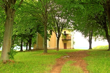 Kalwaria Pacławska, Droga Krzyżowa, Kapliczka, Stacja, Kościół, Klasztor, Zakon,  © woodyd