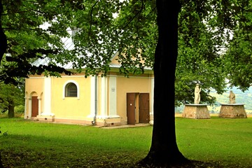 Kalwaria Pacławska, Droga Krzyżowa, Kapliczka, Stacja, Kościół, Klasztor, Zakon,  © woodyd