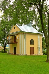 Kalwaria Pacławska, Droga Krzyżowa, Kapliczka, Stacja, Kościół, Klasztor, Zakon,  © woodyd