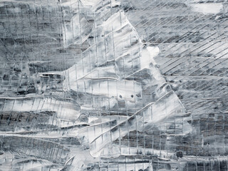 Abstract grey painting for graphic resource.