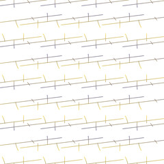 vector drawing consisting of thin linear elements. patterns, lattices, straight and rounded intersecting lines.