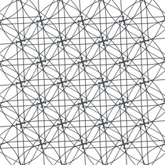 vector drawing consisting of thin linear elements. patterns, lattices, straight and rounded intersecting lines.