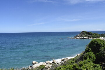 the coast of the region sea