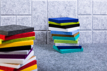 The use of acoustic polyester in modern design