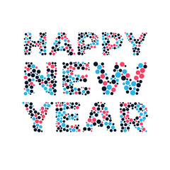 2021 new year. Happy new year. 2021 new year. Happy new year design. Colorful holiday background for calendar or web banner. 2021 celebration. Light 2021