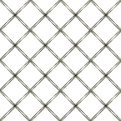 Fototapeta premium vector drawing consisting of thin linear elements. patterns, lattices, straight and rounded intersecting lines.