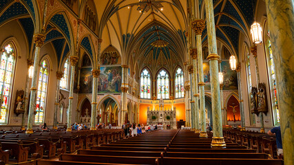 Obraz premium The Cathedral Basilica of St. John the Baptist