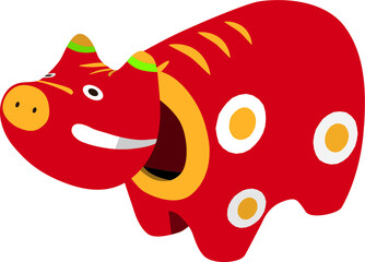 Fototapeta premium 赤べこ