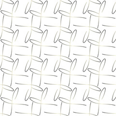 vector drawing consisting of thin linear elements. patterns, lattices, straight and rounded intersecting lines.