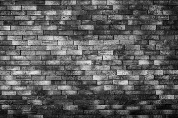 black brick wall, brickwork background