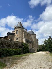 Fototapeta na wymiar Château de Chastellux, Bourgogne