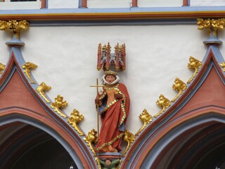 Figure on Steipe building © Ilona Lablaika