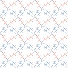 vector drawing consisting of thin linear elements. patterns, lattices, straight and rounded intersecting lines.