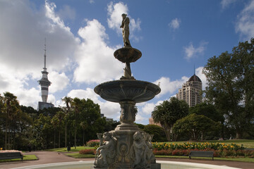 Fototapeta na wymiar Albert Park, Auckland, New Zealand