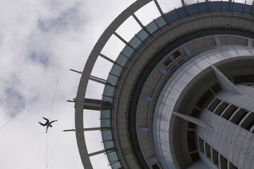 Fototapeta premium Sky Jump, Auckland, New Zealand