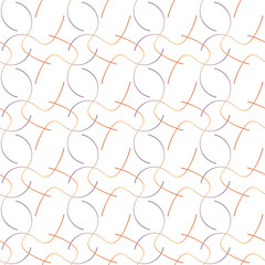 vector drawing consisting of thin linear elements. patterns, lattices, straight and rounded intersecting lines.