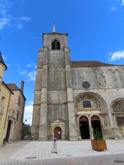 Fototapeta na wymiar Eglise d'Avallon en Bourgogne