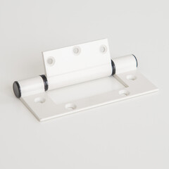 Door hinge white open