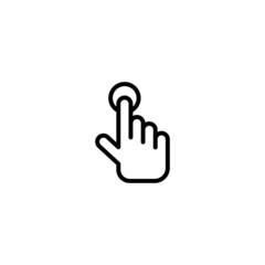 Control Icon  in black line style icon, style isolated on white background