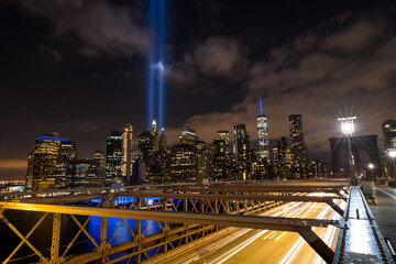 Tribute in Light on September 11
