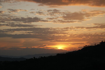 Fototapeta premium Atardecer en Colombia 4