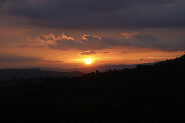 Naklejka premium Atardecer en Colombia 5