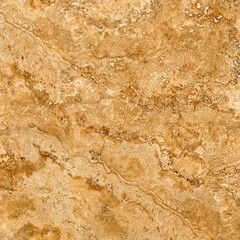 Polished yellow marble. Real natural marble stone texture and surface background.