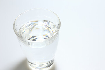 glass of water