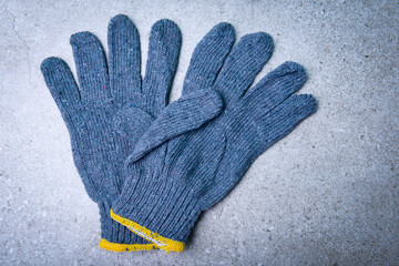 Safety gloves for the worker