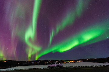 Northern lights,  Fairbanks, Alaska