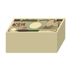 1万円　札束　お札　お金　現金　大金