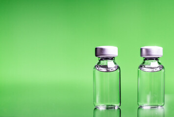 
Image of bottle with a green background