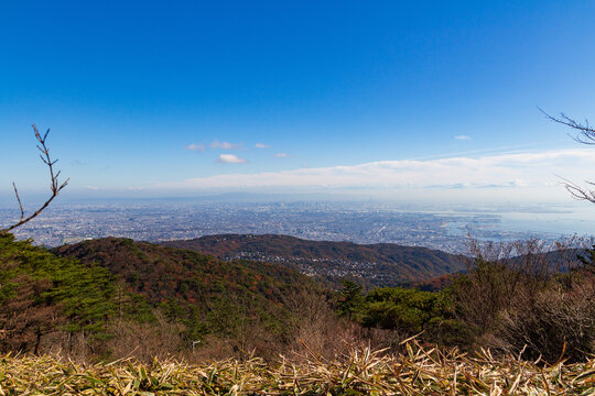 六甲山山頂から大阪方面を望む © naomi.k