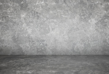 plaster wall, grey background